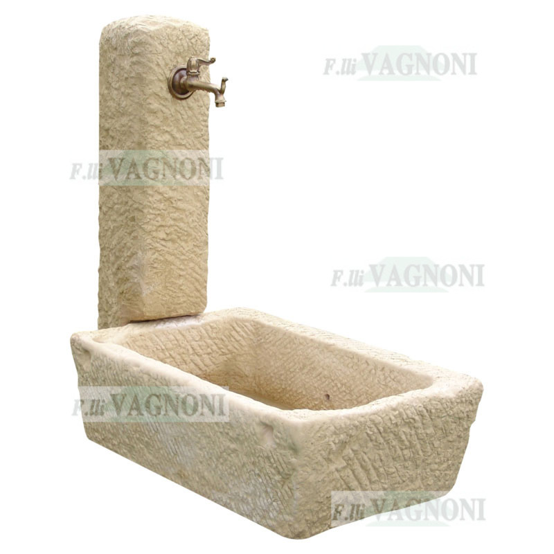 FONTANA A PARETE IN CEMENTO RUSTICA TIRRE [fontanapa465] - 135,00 € :  Fratelli Vagnoni Store!, Per Arredare. Con Stile.