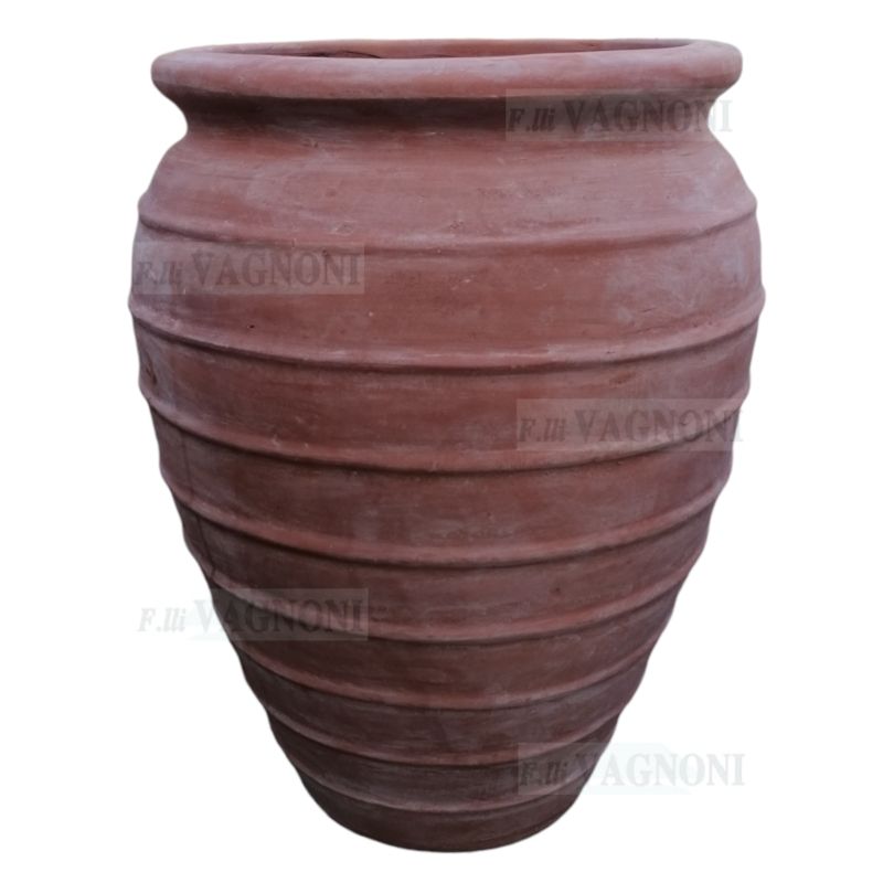 ORCIO ANFORA STILE GRECIA IN TERRACOTTA CM.72x55