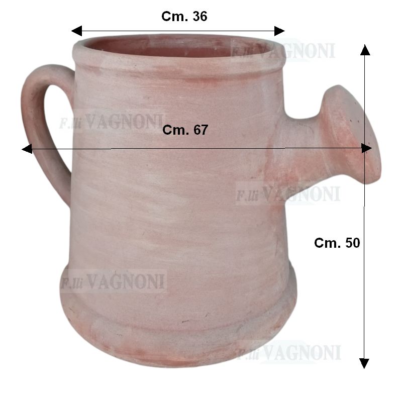 VASO ANNAFFIATOIO IN TERRACOTTA TOSCANA CM. 50 h.