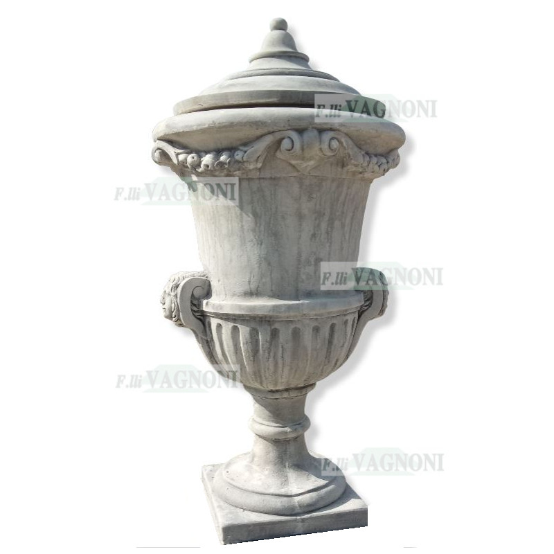 VASO IN POLVERE DI MARMO 2 COLORI PORTAFIORI PER CIMITERO TOMBA  [PL752-C2-C5] - 90,00 € : Fratelli Vagnoni Store!, Per Arredare. Con  Stile.